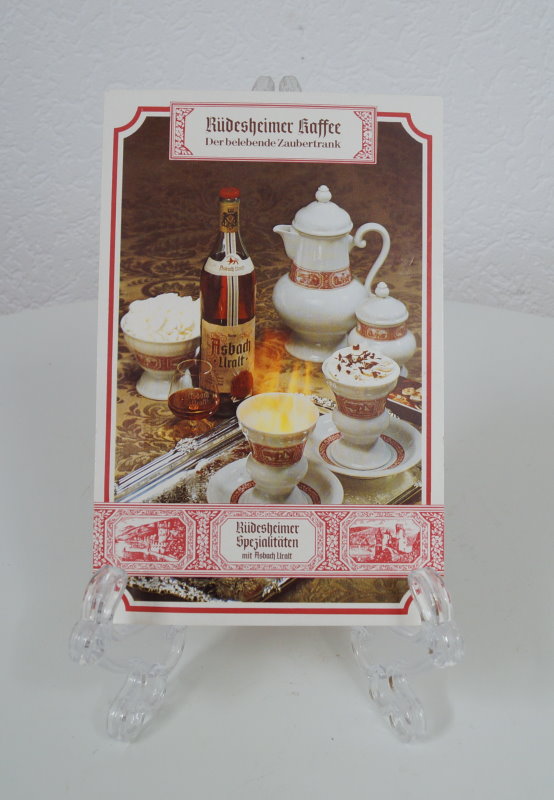 Rüdesheimer Kaffee Porzellan Tasse Kakao Becher Villeroy &amp; Boch 70er ...